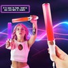 6 Pack LED Light Sticks 15 Colors Change Glow in