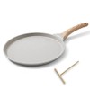 Bobikuke 10 inch Crepe Pan, Nonstick Pan for Crepes Omelette