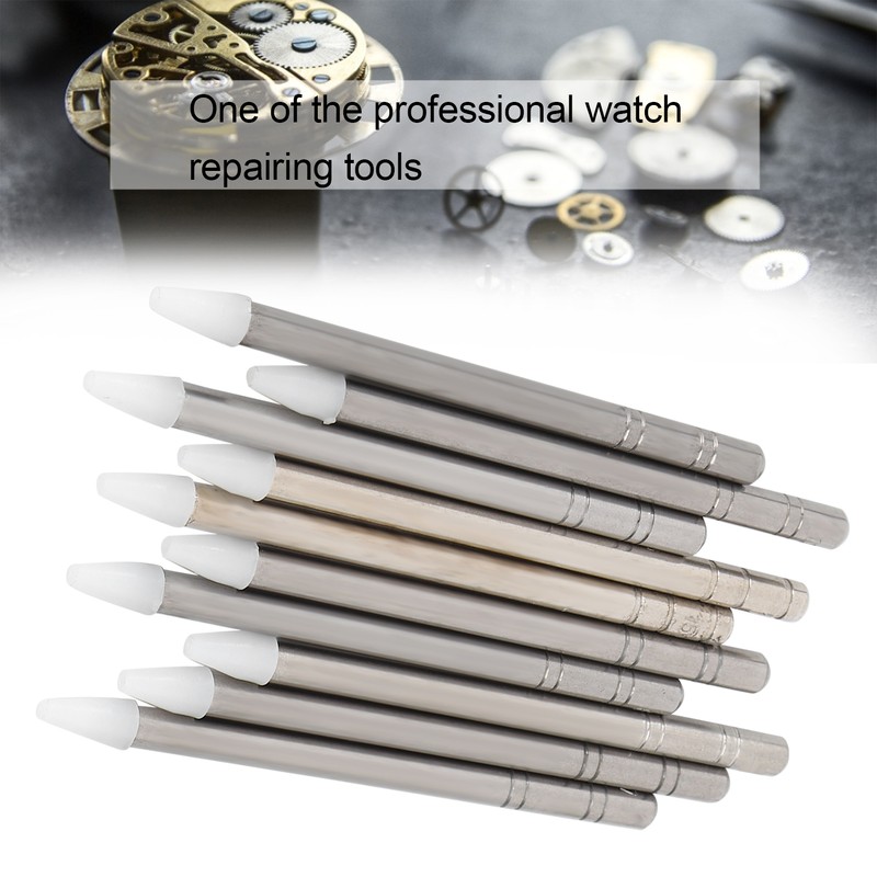 10pcs Professional Watch Hands Fitting Setting Presser Watch Repair Tool