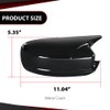 CROSSDESIGN Mirror Covers Shell Compatible with Dodge Charger SRT 2015-2023
