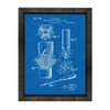 Phillips Head Screwdriver Patent Art Blueprint Print in a Beveled