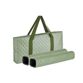 C&H Solutions PU Green Mahjong Soft Bag Empty Bag, Mahjong carry bag