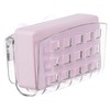 iDesign BPA-Free Plastic Sponge Holder for Kitchen Sink with Suction