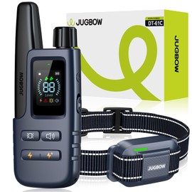 Jugbow Dog Shock Collar - 4200FT Dog Training Collar with Remote for 5-120lbs Small Medium Large Dogs, IPX8 Waterproof E Collar with 4 Training Modes, Security Lock, Rechargeable Shock Collar