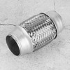 QANYEGN Stainless Steel SS Double Braid Flex Pipe, Exhaust Adaptor