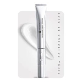 Pureza Natur Crema Contorno De Ojos Con Tecnología Vibralift Para Ojeras Obscuras Y Bolsas | Con Cafeína, Ácido Hialurónico Y Esferas Hidratantes 20g