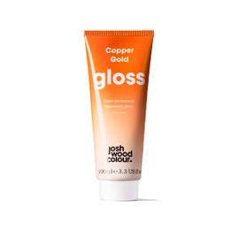 Josh Wood Hair Gloss (Copper) - Semi-permanent gloss, creates strawberry blonde or adds golden tones to light brown hair - Lasts up to 6 washes - 100% Vegan - Cream (100ml)