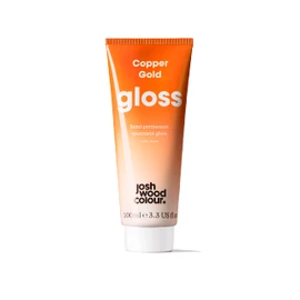 Josh Wood Hair Gloss (Copper) - Semi-permanent gloss, creates strawberry blonde or adds golden tones to light brown hair - Lasts up to 6 washes - 100% Vegan - Cream (100ml)