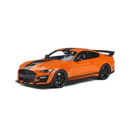 2020 Mustang GT500 Hardtop Muscle Car, Twister Orange - US035-1/18 Scale Resin Model Car