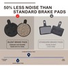 5 Pairs Bike Brake Pads, Low Noise Disc Brake Pads