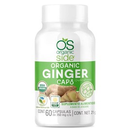 JENGIBRE 100% ORGÁNICO (GINGER) - 60 CÁPSULAS VEGETALES - USDA
