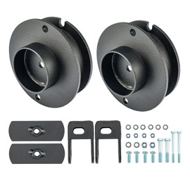 KAX 2" Front Leveling Lift Kits Fit for 2014-2022 Ram 2500, 2013-2022 Ram 3500, Suspensions Strut Spacers and Shock Extenders Raise the Front 2 inch