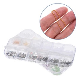 WOONEKY Cute Nail Charms 2 Sets of Nail Art Ornaments Jewelry Charms for Women