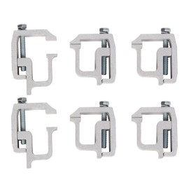 ECOTRIC 6PCs Truck Clamps Mounting Caps Compatible with Camper Shell Topper Canopy - Heavy Duty TL-2002-2 Packages