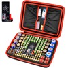 Comecase Battery Organizer Storage Box, Carrying Case Bag Holder -