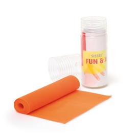 SISSEL Physiotherpie Band Fun & Active, orange 2m x 15cm Art.Nr.5241