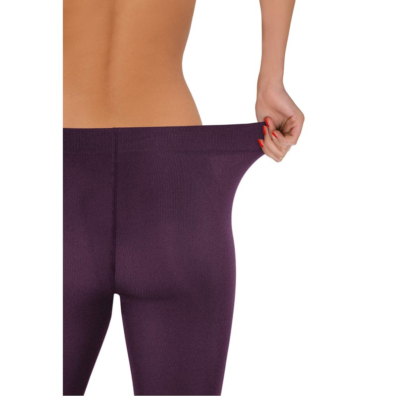 sesto senso Women's Thermal Tights Winter Warm 100 Denier Opaque,