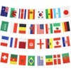 10M/33Ft Long Double Printing Bunting,32 Countries National Football Team Flags