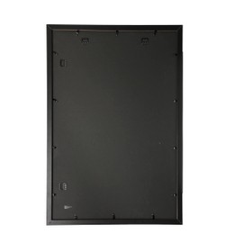 FrameWorks 24”x36” Wooden Poster Frame, Classic Black Matte Edged Frames w/Shatterproof Acrylic Glass, Photos, Posters, Prints, Wall Decor – Home, Office, Gallery Display - Black - 2 Pack