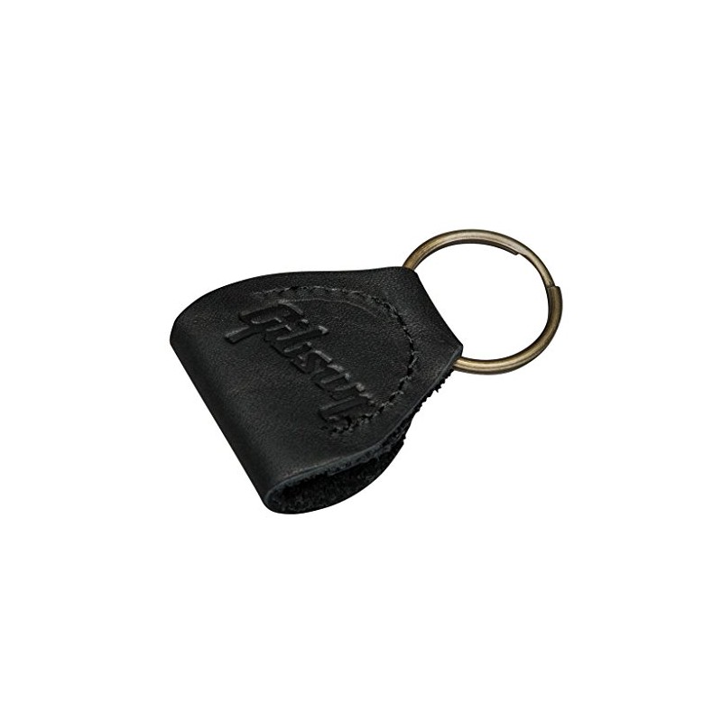 Gibson Gibson Premium Leather Pick Holder Key Chain (Black/AKYC-BLK)