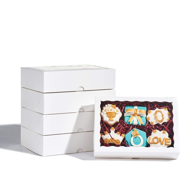 JCXPACK 12PCS 10 x 7 x 2.5 inches Premium Fancy