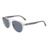 LACOSTE Eyewear Unisex L881S-057 Sunglasses, Crystal / grey