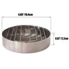 Heluok Concha Cutter Mexican Bread Stamp, 4 Inch Small Mexican