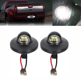 ErsatzProfiOnline for 1983-2011 Ford Ranger 2 x License Plate Lamp Rear Bumper Tag Lights