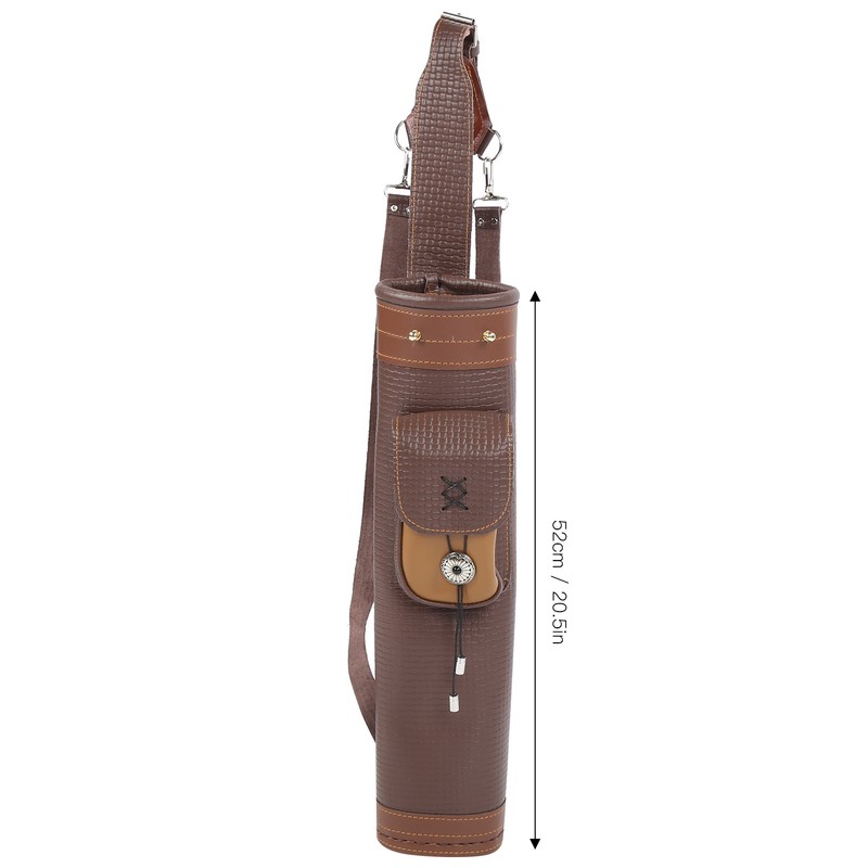 Shoulder Back Quiver Outdoor Archery Arrow Holder Portable Hunting Shoulder