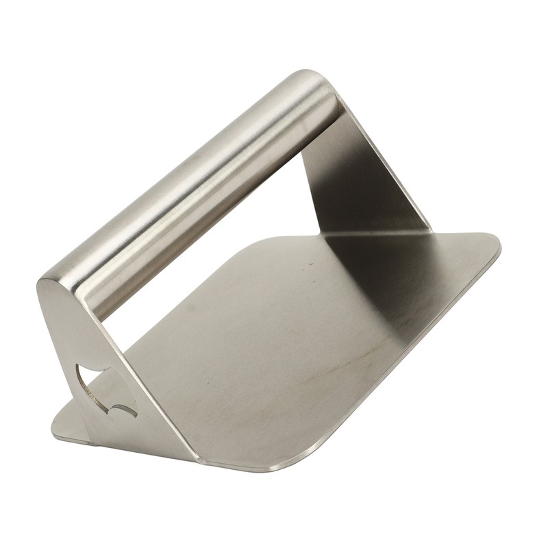 Burger Press Rectangular 304 Stainless Steel Burger Smasher Non Stick