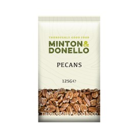 Minton & Donello - Pecan Halves, Freshly Packed, Delicious & Nutritious Snack, 6 x 125g