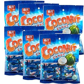 Coconut Candy 5.6oz/150g pack of 6