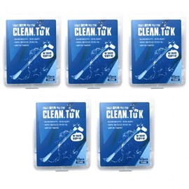 Daily Clean Tox Liquid Cotton Swabs (60 Count) 5 Pieces