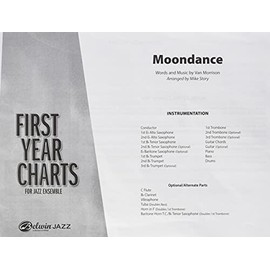 Moondance: Conductor Score (First Year Charts for Jazz Ensemble)