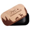 Spruchreif Lunch Box with Engraved Breakfast Board, Plastic Lunch Box,