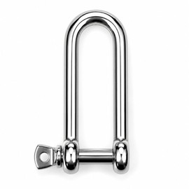 DAUMLINK Grillo rotondo lungo 10 mm, Acciaio inox A4 (AISI 316)