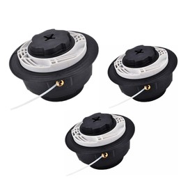 XHHKJGS C6-2 Easy Load Trimmer Head Fit for Stihl FS38 FS40 FS40C FS45 FS46 FS50 FS50C FSA60R FSA86R FSE60 FSE71 FSE81 Replaces 4006 710 2126 3Pcs
