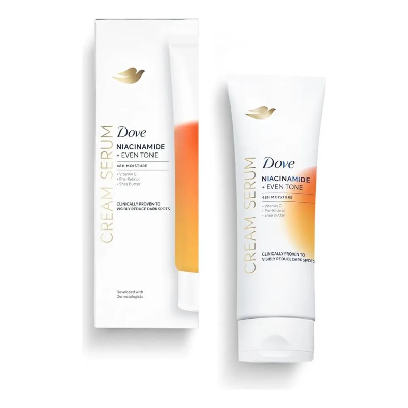 Dove Suero De Crema Corporal Niacinamida + Tono Uniforme Par
