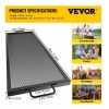 Vevor Rejilla Para Hoguera Rectangular Parrilla 44x15 PuLG Color Negro