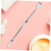 FRCOLOR Stainless Steel Blackhead Shovel Double Headed Tool for Whitehead