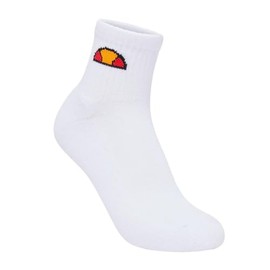 ellesse Tallo 3 Pk Ankle Sock White 3-5.5