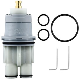 RP46074 Shower Cartridge, Compatible with Delta 13/14 Series Shower Faucet, Replacement Monitor MultiChoice Cartridge, Single Handle Universal Shower Cartridge Repair Assembly with RP22734 Bonnet Nut