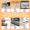 Self-Adhesive 40Ft Brush Weather Stripping for Sliding Windows and Door