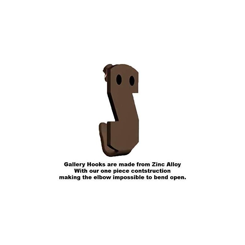 HANGZ 30001B Gallery Picture Hooks 50PAck 10LB