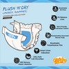 Olright Plush 'N' Dry Nappies Voyager 30 Pack - Size