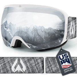 Wildhorn Cristo - anteojos de esquí para hombre y mujer, 100% UV antivaho OTG - anteojos de snowboard - Equipo de esquí de EE. UU