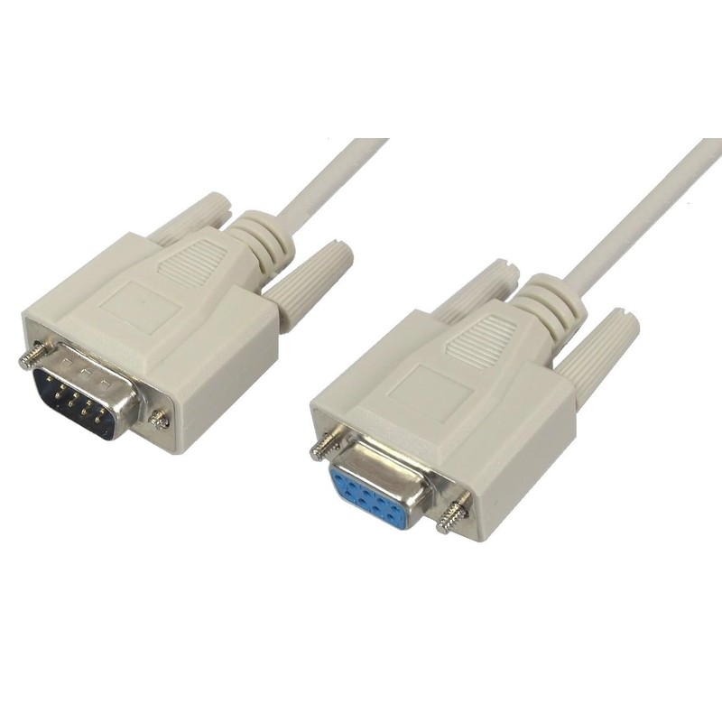 DB-9 Serial Cable Male to Female DB9 Cable (6 FT)