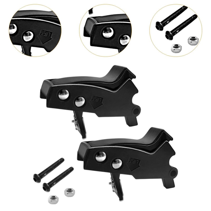 F Fityle 2Pcs Lock Lever Release Brackets Miter Saw Mounting