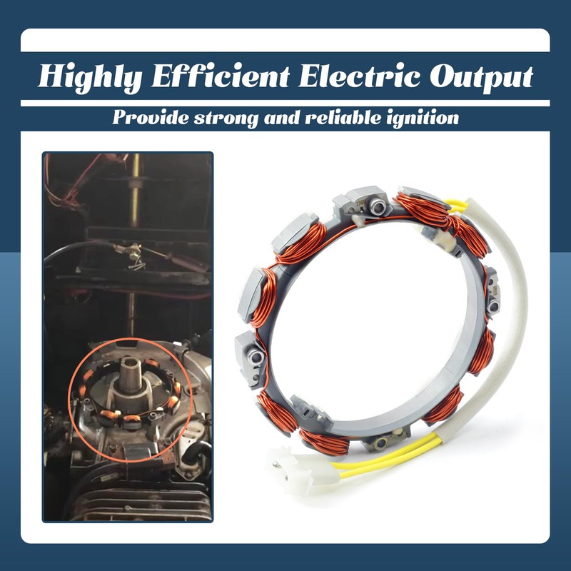 Esttlamer 696579 High-Performance Charging Coil and Alternator Stator Assembly Replacement