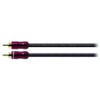 Audio-Technica AT-RS240/2.0 PC-Triple C+OFC Hybrid Audio Cable, RCA Heat Resistant,
